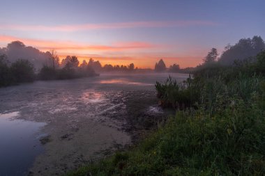 nehre güzel gündoğumu