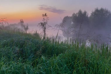 Sabah güneş doğuyor.