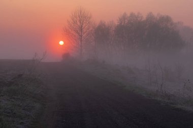 Sabah sisli gün doğumu