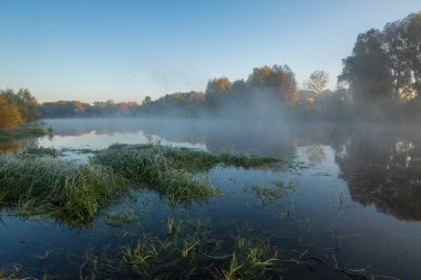 Sabah güzel bir manzara.