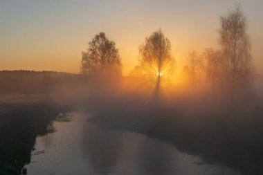 sabah sis Nehri üzerinde