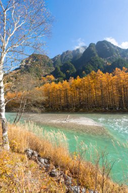 Kamikochi 'nin dağları, vahşi yaşamı, dereleri ve iyi havası olan güzel bir atmosferi vardır. Özellikle sonbahar mevsiminde, Japon Alpleri' nin bir kısmı olan Nagano 'da..