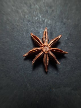 Siyah üzerine anason yıldızı