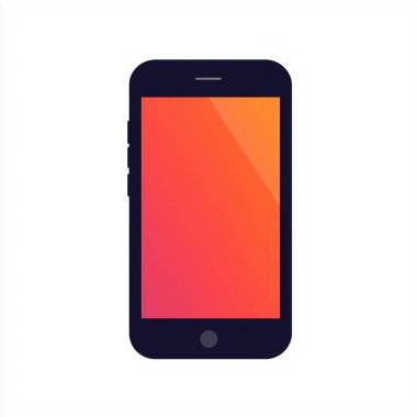 mobile phone vector icon design