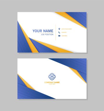 Modern Soyut İş Kartı Tasarımı