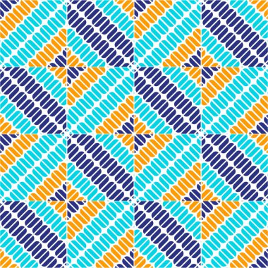 renkli soyut geometri çizgisi deseni