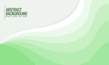 Yeşil kademe soyut dalga arkaplanı