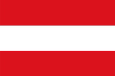 Belçika 'nın Leuven şehrinin illüstrasyon vektör bayrağı. Flamanca Barbant yönetimi.