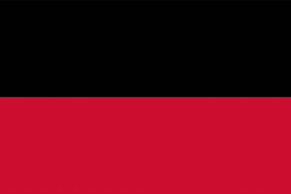 Bandeira Vetor Ilustração Cidade Nijmegen Holanda Cidade Província Gelderland — Vetor de Stock