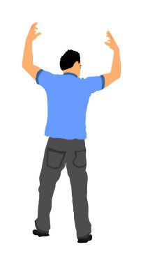 Beyaz arka planda izole edilmiş bir Yunan Evzone dans vektörü. Geleneksel halk dansı. Dansçı adam vektör çizimi. Geleneksel Balkan Yunanistan folklor kolosu. Sirtaki, şurup. Düğün dansı seremonisi.