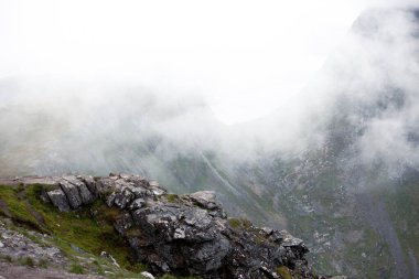 Dağların güzel manzarası