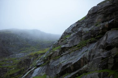 Dağların güzel manzarası