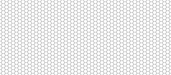 Patrón Geométrico Hexágono Fondo Hexagonal Sin Costuras Célula Panal Abstracta — Archivo Imágenes Vectoriales