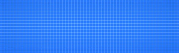 青写真の用紙シームレスなパターン 建築家の背景にミリグリッドを採用しました 支配された紙に並ぶベクトル図 — ストックベクタ