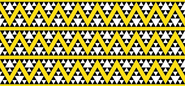 幾何学的な三角形パターン シェルピンスキー三角形のフラクタル 抽象的なベクトル背景 装飾のためのシームレスな幾何学的質感 — ストックベクタ
