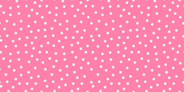 stock vector Small polka dot seamless pattern background. random dots texture. pink and white dots