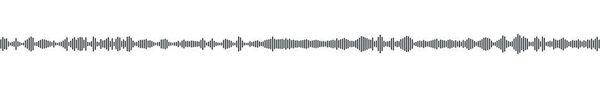 seamless sound waveform pattern for radio podcasts, music player, video editor, voise message in social media chats, voice assistant, recorder. vector illustration element