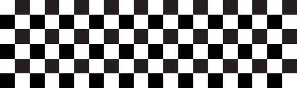Rally Flag Texture Chess Background Pattern Black White Square Backdrop — ストックベクタ