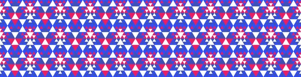 Geometrický Trojúhelníkový Vzor Sierpinského Trojúhelníkový Fraktál Abstraktní Vektorové Pozadí Bezešvé — Stockový vektor