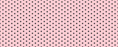 Mini puantiyeli, pürüzsüz desenli arka plan. Siyah ve pembe nokta dokusu. vektör illüstrasyonu