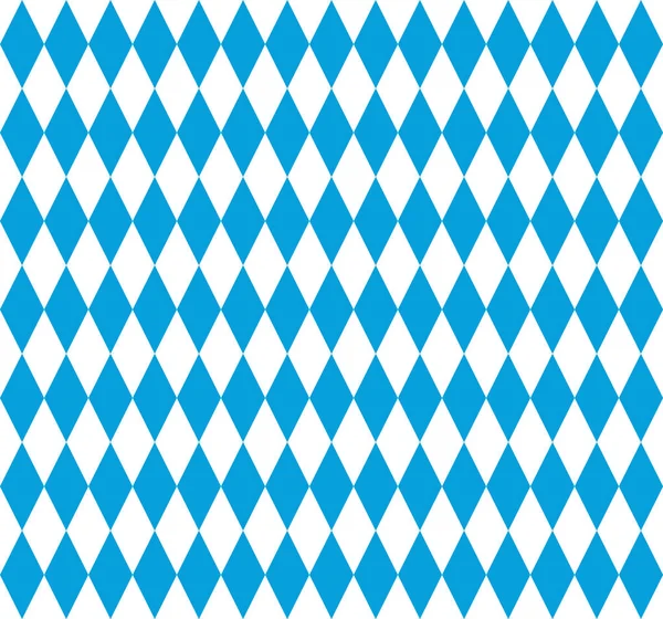 オクトーバーフェスタのパターン ミュンヘンでの10月フェストの背景 白とブルーのロンボスを使ったテクスチャ イタリアの国旗 ストックイラスト