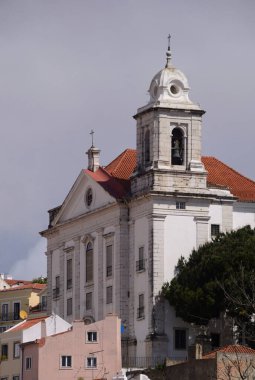 Lizbon şehir merkezindeki Santo Estevao Kilisesi, Portekiz 'in başkenti.