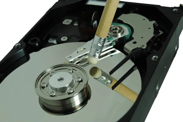 Sabit diskteki verileri sil, kişisel bilgisayardaki sabit diskteki verileri silme seçeneğini hiciv et