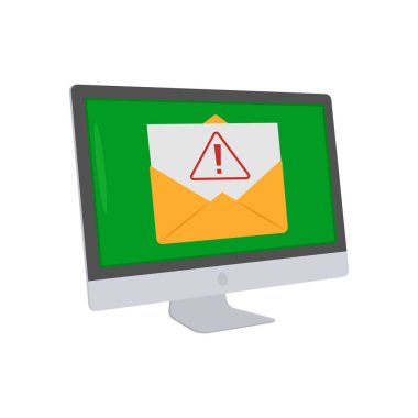 Vektör içindeki kötü amaçlı yazılım simgesi. Logotype