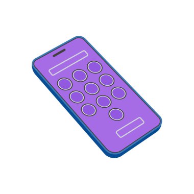 Pin kodu simgesi vektörde. Logotype