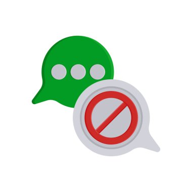 Hastalıklı İleti simgesi vektör içinde. Logotype