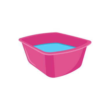 Plastik Yıkama Havzası ikonu. Logotype