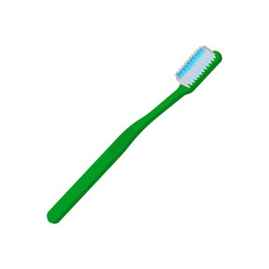 Vektör olarak TOOTHBRUSH simgesi. Logotype