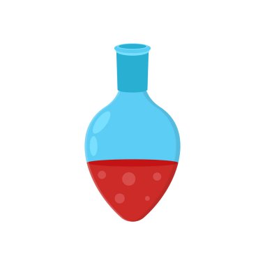 Vektör olarak armut şekilli matara simgesi. Logotype