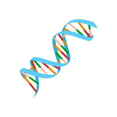 Vektör olarak DNA simgesi. Logotype