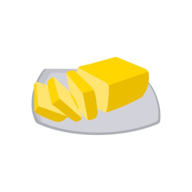 Butter icon in vector. Logotype