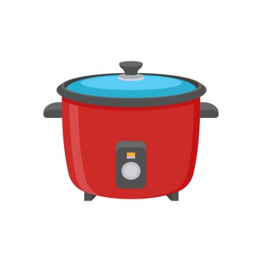 Vektör olarak Rice Cooker simgesi. Logotype