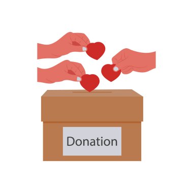 Contribution icon in vector. Logotype