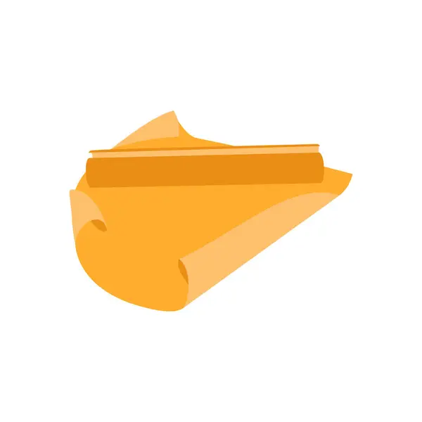 Vektör içinde kağıt ikonu pişiriliyor. Logotype