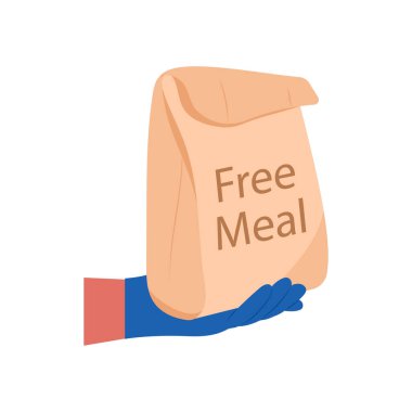 Bedava yemek ikonunu vektör olarak ver. Logotype