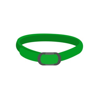 Vektör içinde antiparazit tasma simgesi. Logotype