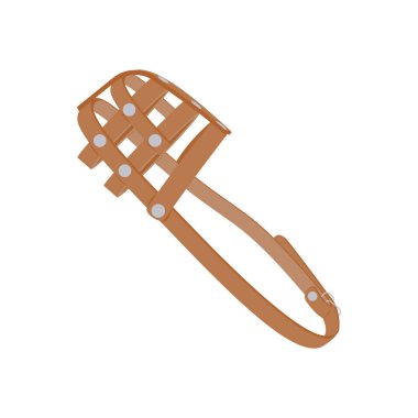 Köpek Ağzı simgesi vektörde. Logotype