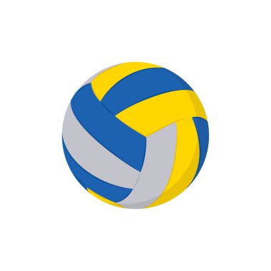 Vektör olarak voleybol ikonu. Logotype