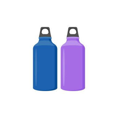 Water Bottle icon in vector. Logotype