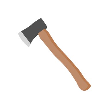 Axe icon in vector. Logotype