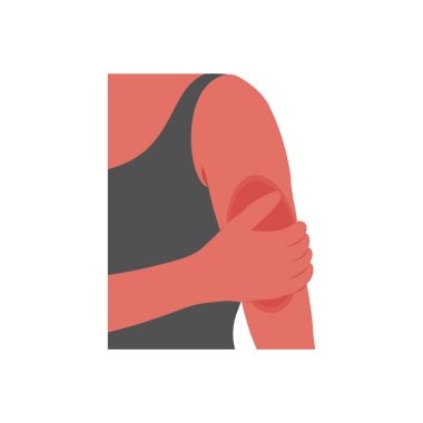 Vektör olarak acı simgesini kolla. Logotype