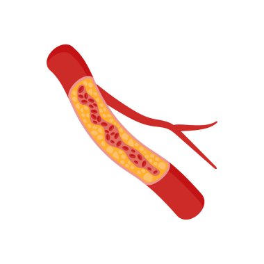 Vektörde düşük yoğunluklu Lipoprotein simgesi. Logotype
