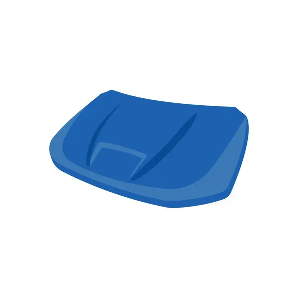 Araba Kaputu simgesi vektörde. Logotype