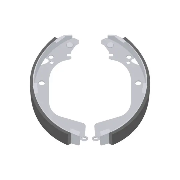 Vektör olarak fren yastığı simgesi. Logotype