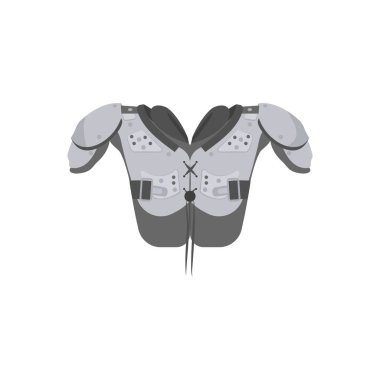 Göğüs koruma ikonu vektörde. Logotype