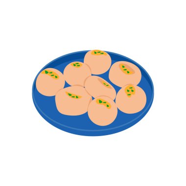 Vektör olarak Sandesh simgesi. Logotype